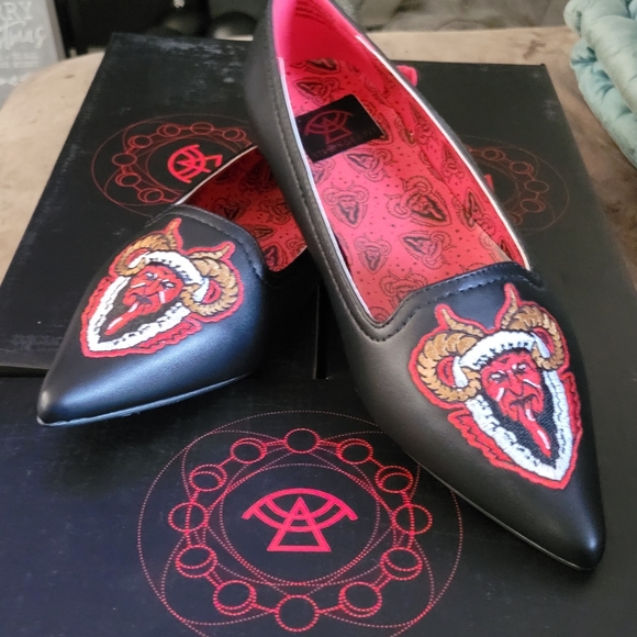 Strange Cvlt Shoes - StrangeCvlt- Dagger Krampus - size 7